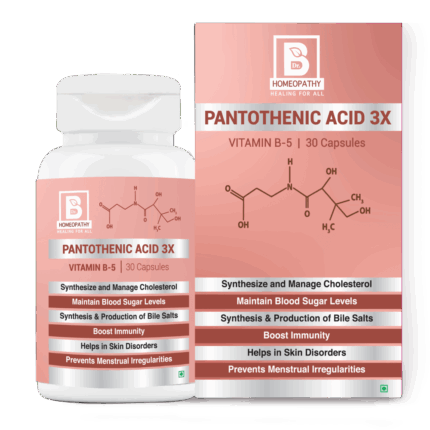 Pantothenic acid 3x Capsule